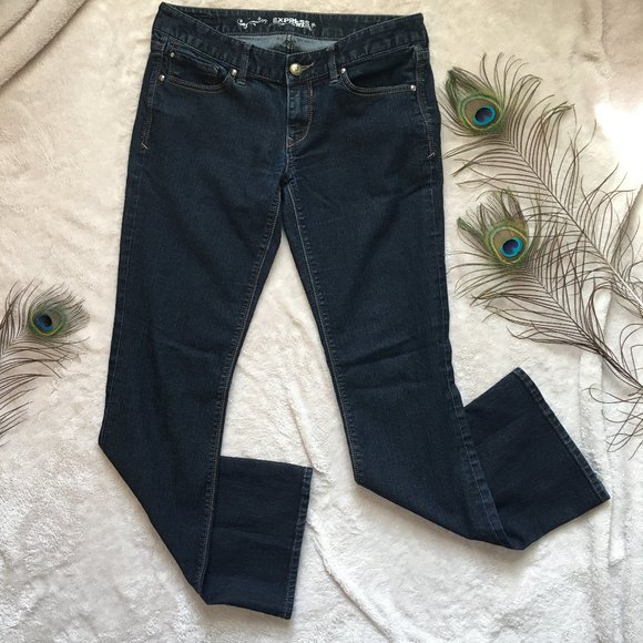 Express Denim - Express Stella Low Rise Boot Cut Jeans